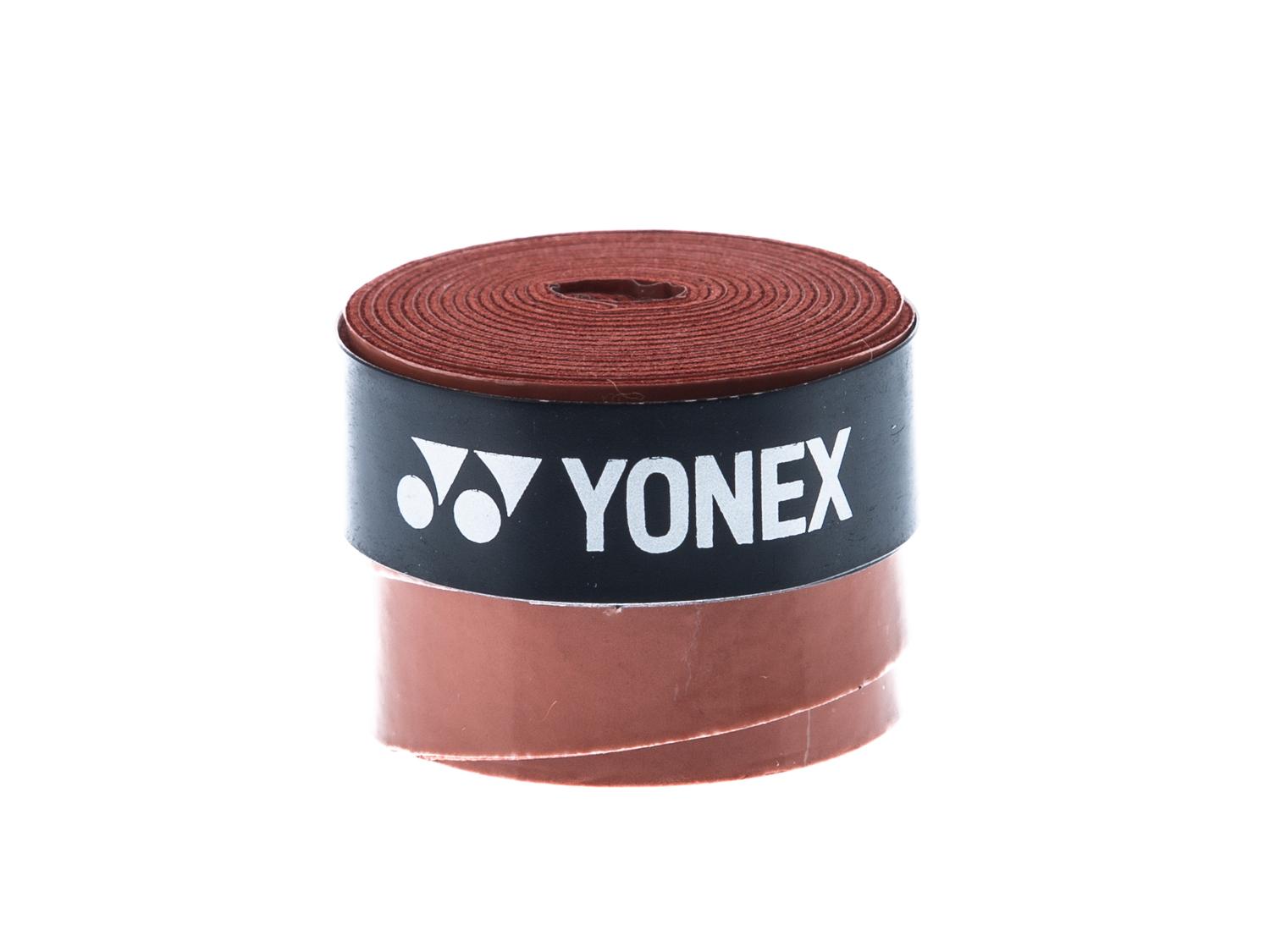 Yonex Übergriff Klebriger Tennisgriff braun