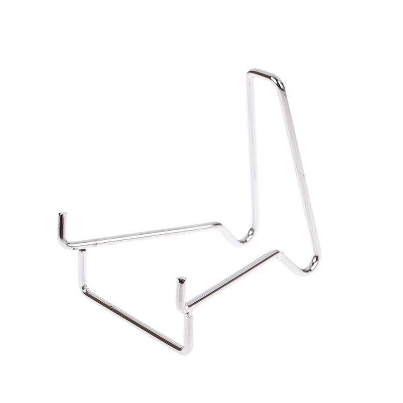 1Pc Metal Arm Display Stand Easel For Gemstone Mineral Home Decor Minerals Fossils Rocks Geode Display Stands Holder