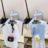 Kids Butterfly Knot Pu Crossbody Bag With Breathable Design For Preschool Girls And Boys
