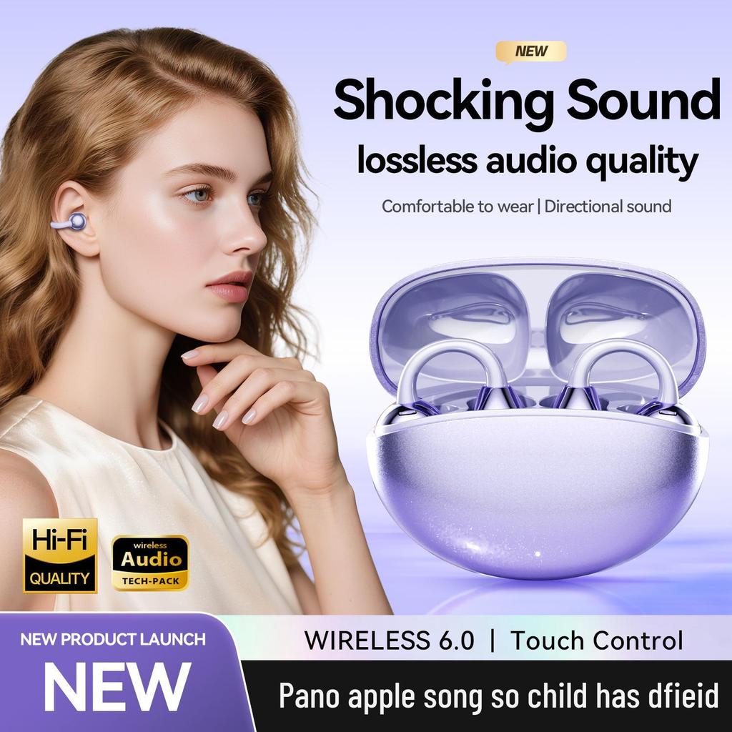 GL8 High-End Air Conduction Sport Bluetooth Earphones - Open Design