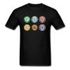 TpIss Zombie Dodatki Logo Prezent Sezon Czarny T-shirt dla Mężczyzn XX-Duży