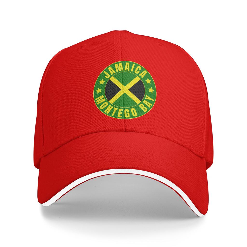 Jamaica Montego Bay Sun Baseball Cap  Summer Street Style Trucker Hat For Female Male Outdoor Sport Snapback Cap
