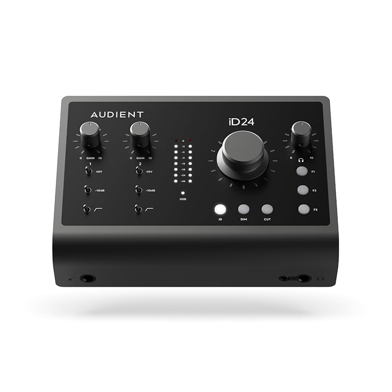 

audient iD24 10in/14out usb audio interface