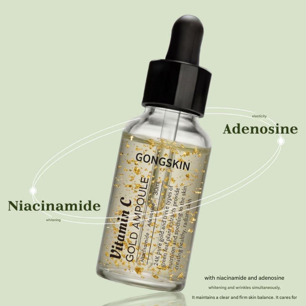Vitamin C Gold Vitality Ampoule 30ml / Brightening Glow & Intensive Elasticity K-Beauty