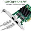 2 porty PCIe 4 pro čip I350-T2 10/100/1000 Mbps LAN karta port serveru gigabitová karta PCIe thernet