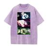 Jujutsu Kaisen Okkotsu Yuta Ishigoori Ryuu Print Tee Men Women Washed Cotton T-shirts Manga Vintage T Shirt Harajuku Male Tshirt