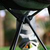 Aluminum Alloy Chair Footrest Black Camping Fishing