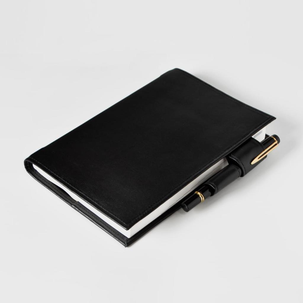 Hobonichi Techo Cousin Size A5 Book Cover Not (Planner Included) (Black)
