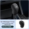 Para Volkswagen T-Cross Coche Silicona Cubierta de Perilla de Cambio Automático Insípida Antideslizante Cubierta Protectora de Perilla de Cambio