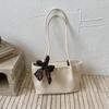 2026 Spring/Summer Women's Woven Bucket Bag: Versatile Large Capacity Shoulder & Crossbody Style