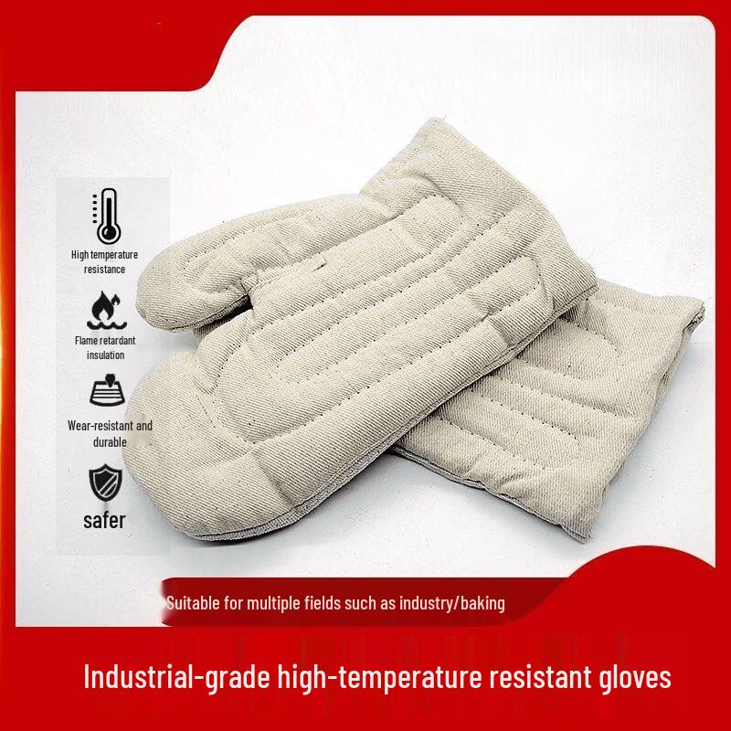 Heat-Resistant Kitchen Gloves (2 Pairs)