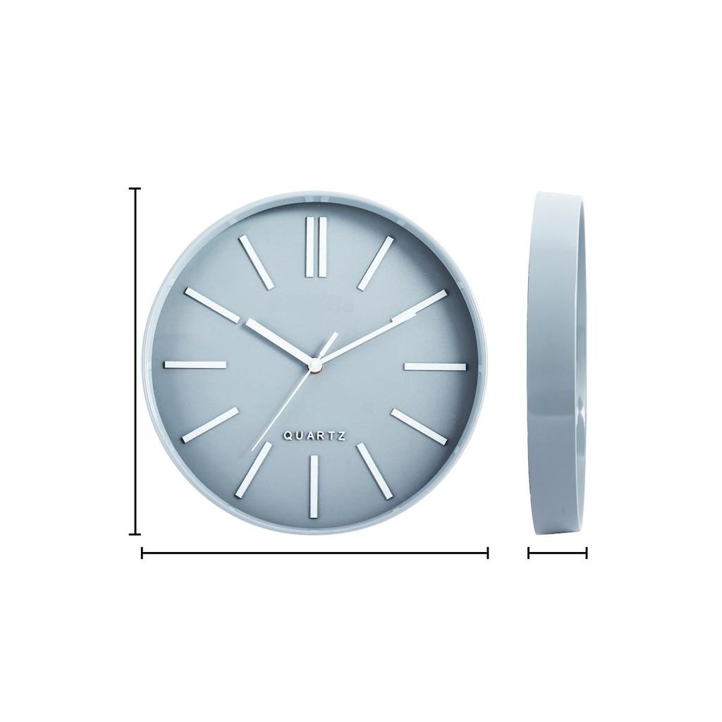 Moderne Wanduhr mit luxuriösem Finish und leisem, schleichendem Quarzwerk – 1 Stück|12 Zoll|Dekorative analoge Uhr für Zuhause