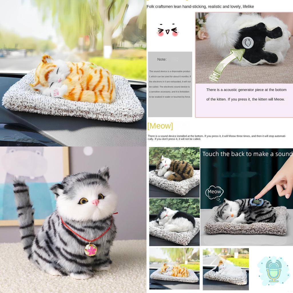 Juguete de Aprendizaje Interactivo Desarrolla Habilidades Cognitivas Con Gatos de Peluche Electrónicos