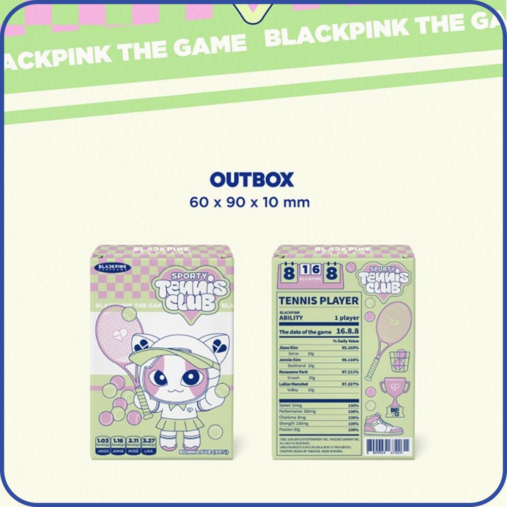 The game PHOTOCARD COLLECTION SPORTY BLACKPINK