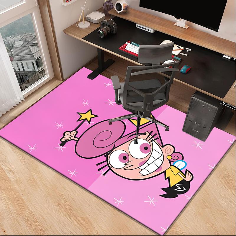 Magical Friendship Timmy Adventure Office Rug Chair Mat, Game Carpet, Suitable for Front Door, Bedroom, Living Room, Desk, Holiday Gift