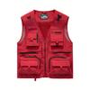 Men's Summer Casual Travels Vests with Multi Pockets, Comfy Breathable Tops for Fishing, Climbing