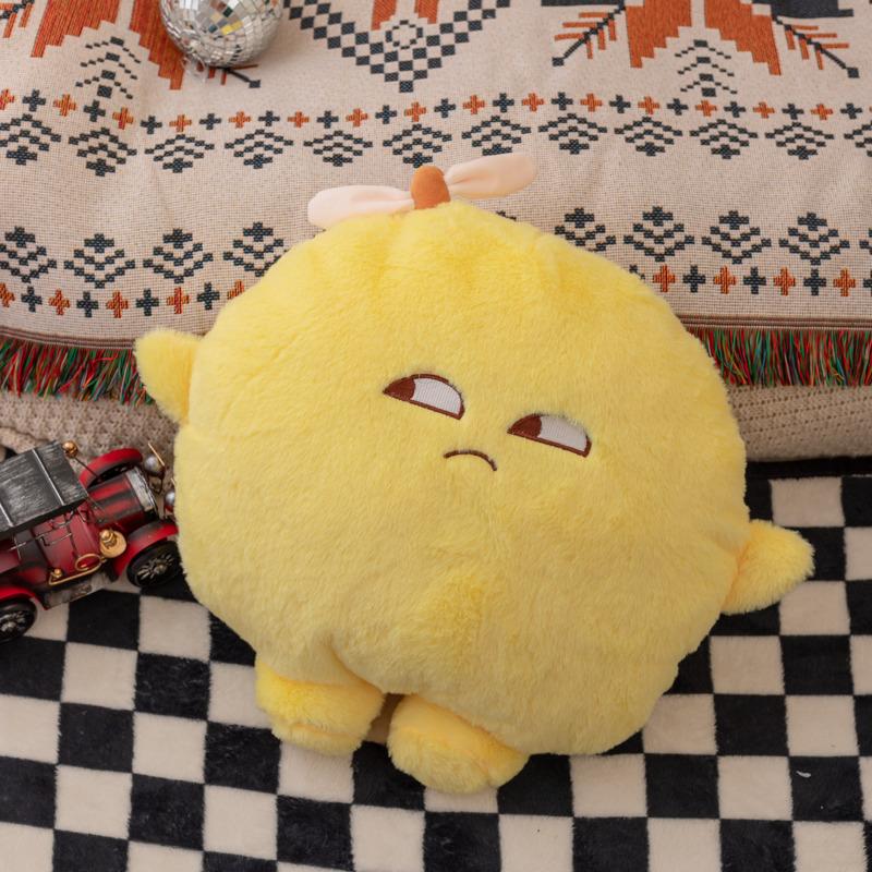 50CM Cute And Charming Featuring Expression Lemon Plush Doll Rolling Eyes Lemon Doll Pillows Decorate The Bedroom Sofa Bed To Accompany Sleep