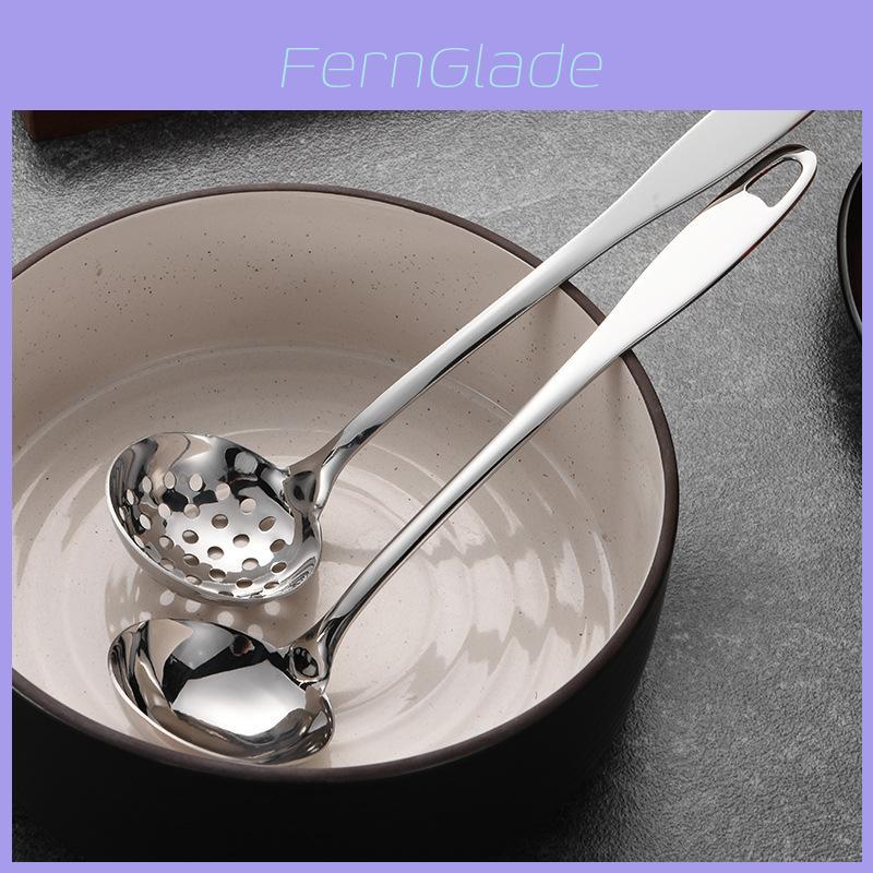 Modern Cooking Stainless Steel Soup Ladle With Long Handle For Hot Pot And Cooking