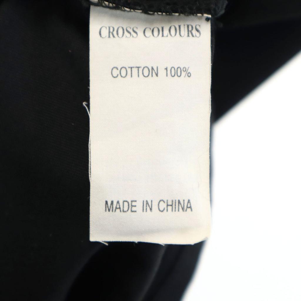 CROSS COLOURS Bruno Mars Long Sleeve Work Shirt L Black Men's Used