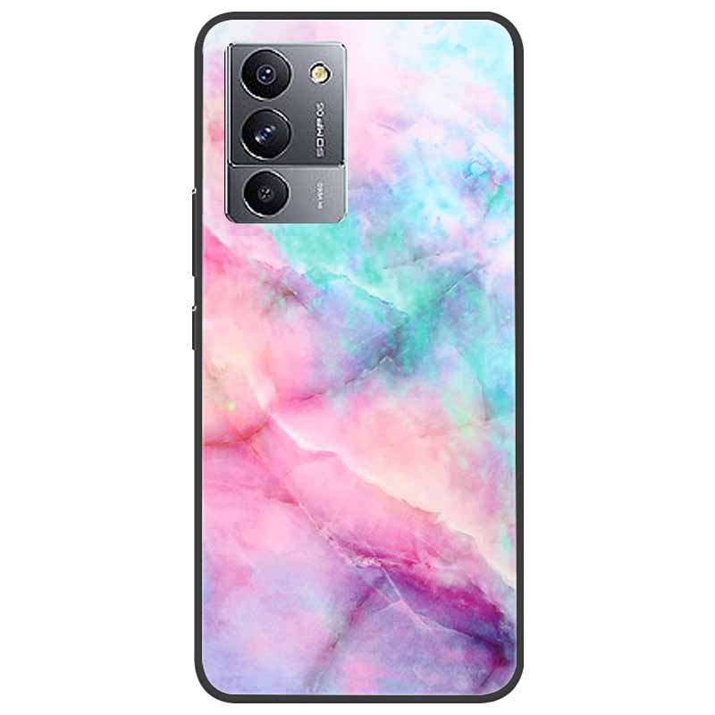 For Lenovo Legion Y70 Case Marble Soft Silicone Phone Cover for Lenovo Legion Y70 Back Cover Y 70 5G 6.67" Coque Fundas