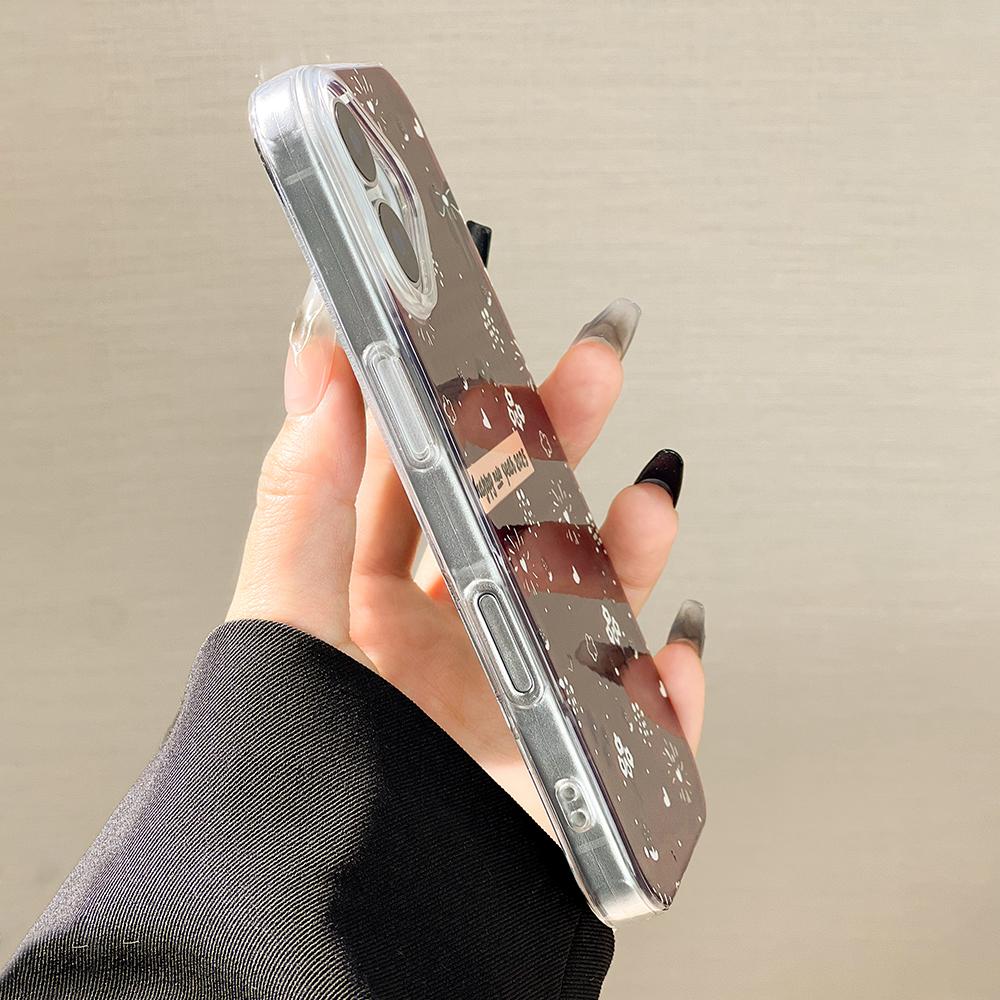 Phone Case for iPhone 11 13 16 Pro Max iPhone 14 15 Pro Max 12 13 Pro Max 16 Plus 13 Pro 14 Pro Glacier Pattern High-grade Color