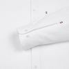 Renoma Cotton Sucker Solid China Collar Shirt Rpssg1003 Wh