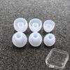 In-Ear Earcaps For KZ Earphones Silicone Covers Cap Replacement Earbud Tips Earbuds Eartips Earplug Ear Pads Cushion 6pcs/3pairs
