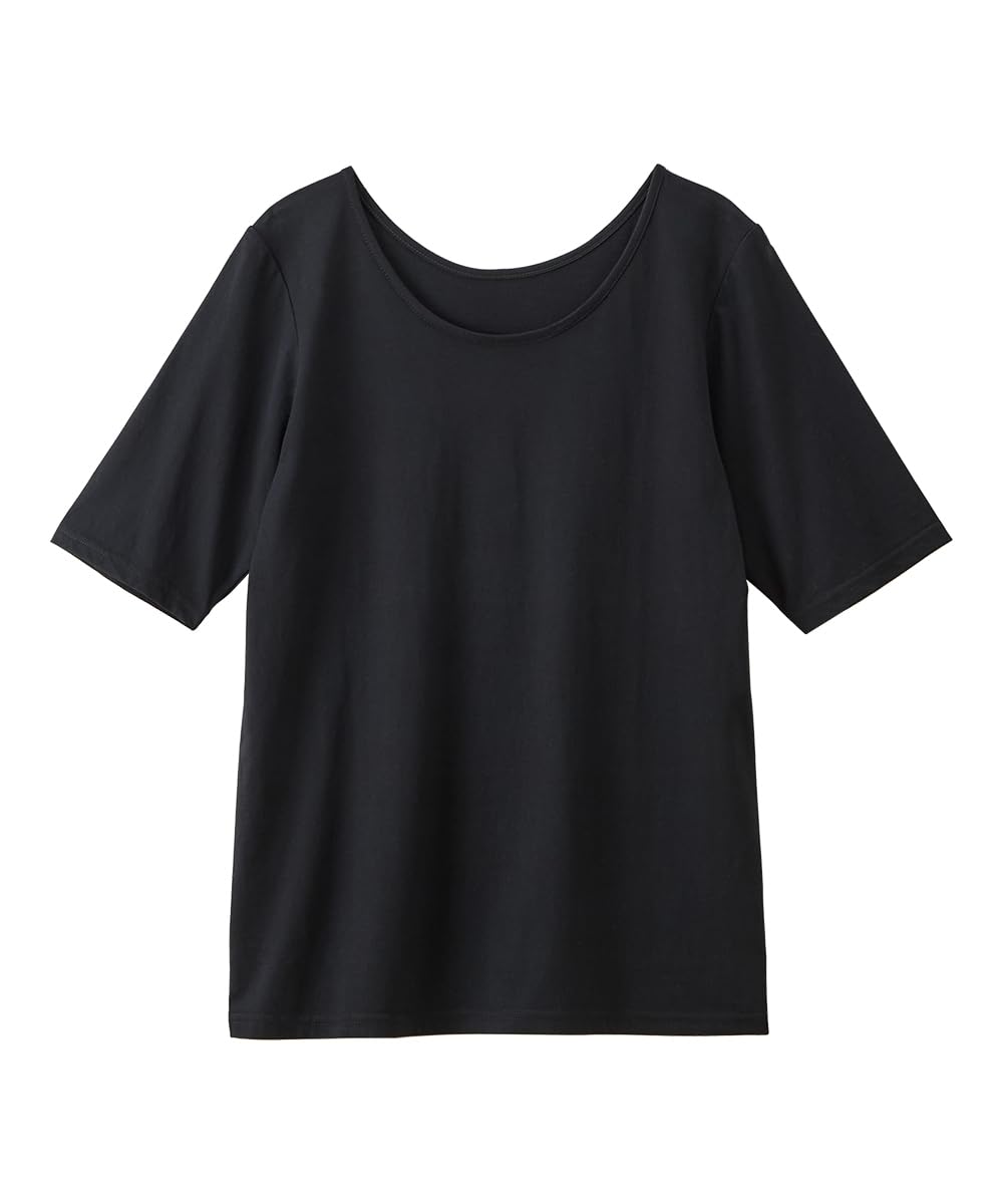 

Inner Super Cool Longer Sleeve Inner Shirt to the Sweat Quick UV M [Nissen] Women s Shirt, Cotton, 100% Cotton, 5/8 (Cool Touch, Absorbing, Drying, чёрный