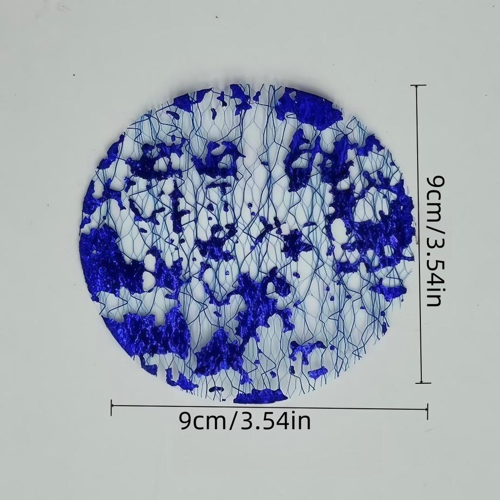 Golden Foil Grid Disposable Placemat & Coaster for Kitchens, Parties, Hotels, and Restaurants.