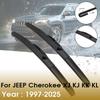 BROSHOO Car Wiper Blade Natural Rubber 1997-2025 For JEEP Cherokee XJ KJ KK KL Front Windshield Windscreen Cars Accessories