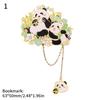 Creative Book Markers Metal Reading Bookmarks Panda Page Markers Lovely Bookmarks for Book Lovers