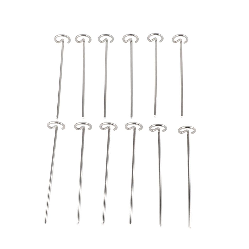 Fryer Skewer Stand Stainless Steel Vertical Grill Rack with Skewers Heat Resistant Kitchen Fryer