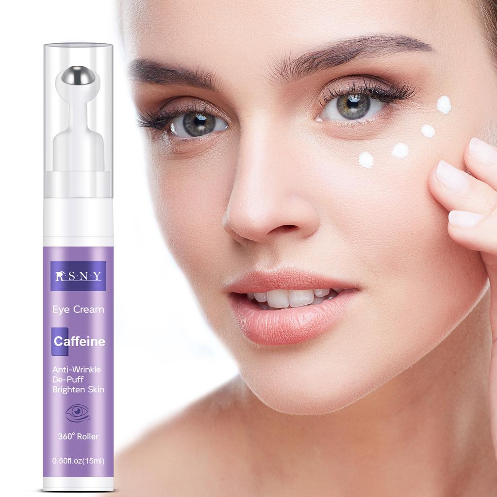 Rollerball Eye Hydration Essence Nourishing Massage 15ml Eye Cream Moisturize and Brighten Skin Tone Revitalize and Nourish Hydrate