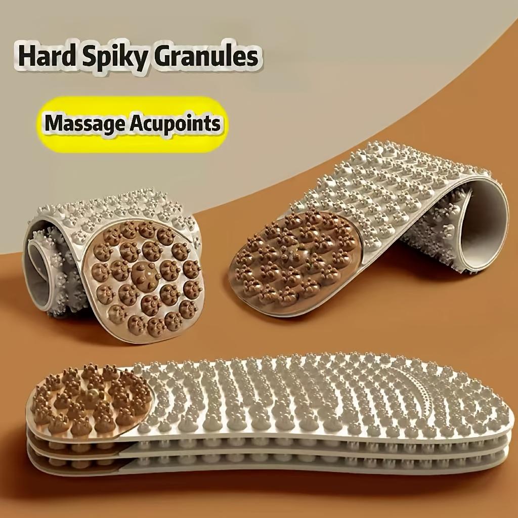 Fußakupunkturpunkt-stimulierende harte Granulat-Einlegesohle Harte stachelige Massage-Schuh-Einlage