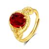 Natural Crystal Stone Dragon Scale Miracle Ring S925 Sterling Silver Ring Women's Fashion Elegant Jewelry Gift