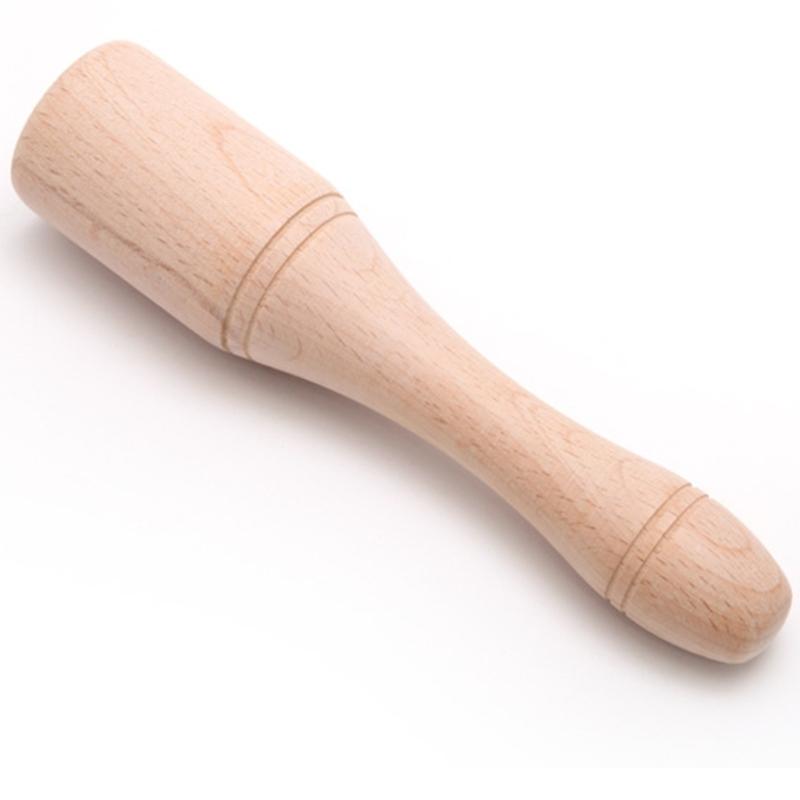 

Гладка ручка Букові круглі киянки з гладкою ручкою Ідеальні для дому, професійного використання, кулінарного ремесла 1