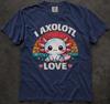 Axolotl Comfort Colors Tshirt Cute Axolotl Shirt Kawaii Axolotl Lover Gift Funny Retro Animal Tee Gift For Her Gen Z Pun Shirt, Cute Shirt