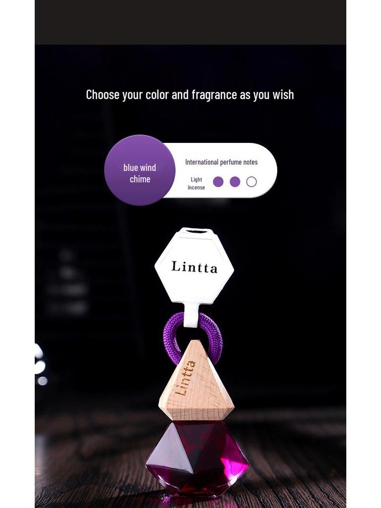 Long-lasting Car Pendant Air Freshener - Premium Fragrance Essential Oil for Interiors