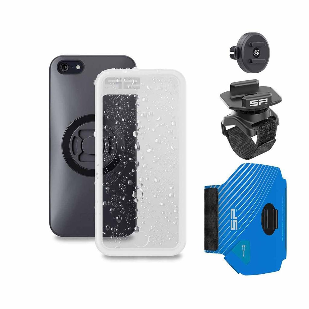 SP Connect Cycling Smartphone Easy to GoPro Compatible iPhone 53804 53804 Mount, Mount, [Multi-Activity Bundle, 5/SE]