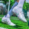 Neue Fußballschuhe Herren Rutschfest Schnürschuhe Bequem Lange Sportschuhe Herren Rasen Abriebfest Leicht Fußballschuhe Herren