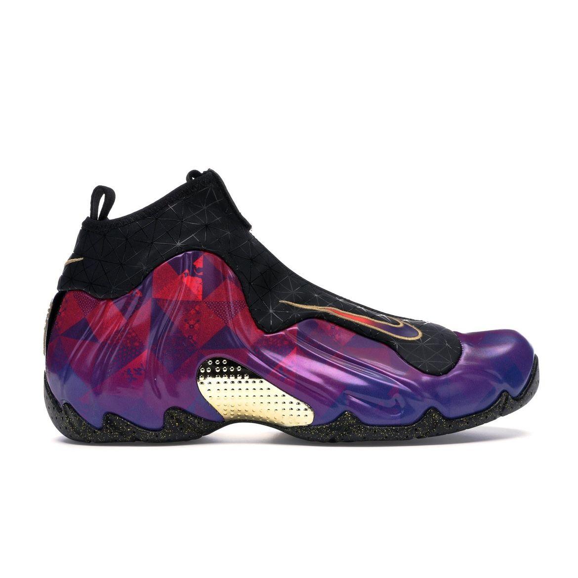 

Кроссовки унисекс Nike Air Flightposite One Chinese New Year Purple University-Red Black BV6648-605