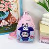 Childrens Stylish Chest Bag Large Capacity Playful Cartoon Design Trendy Sling Purse For Boys Girls And