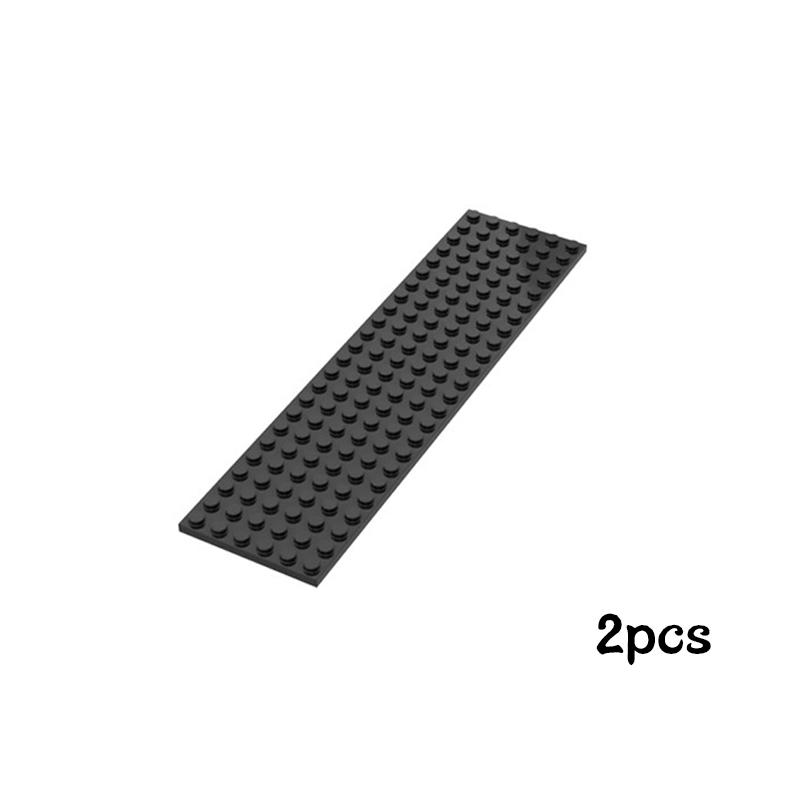 

2PCS Size 6x24 Dot Plate MOC Assemble Particles DIY Building Blocks 6*24 Figures Bricks Educational Creative Toy for Kid 3026