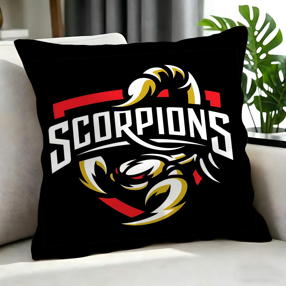 Rock Scorpions Cushion Cover Cushion Cover Set 4Pcs 50X50 45X45 40X40 Pillowcase Decorative Sofa Home Decor