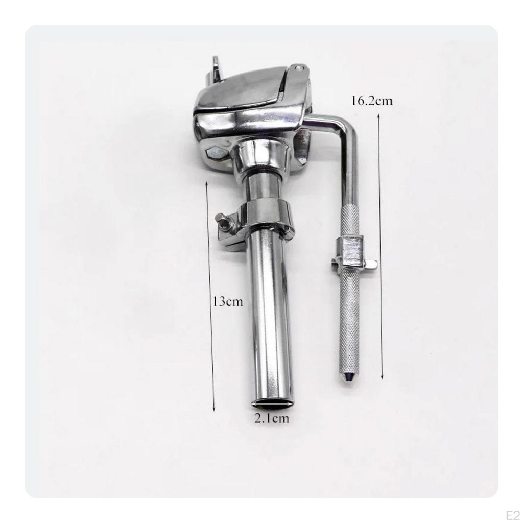 Drum Mounting Bracket Chrome Tom Holder Mount Sturdy Clamp for
