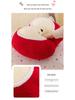Cute Plush Apple Throw Pillow – Perfect for Sofa, Bedside, Office, or Car; Ideal Gift and Home Decor Cushion.
