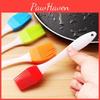 Durable Nontoxic Silicone Spatula With Barbeque Oil Brush For Versatile Kitchen Use