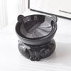 Cute Pet High Foot Bowl Creative Pet Drinking Feeder Multi-use Cat Bowl  Water Container