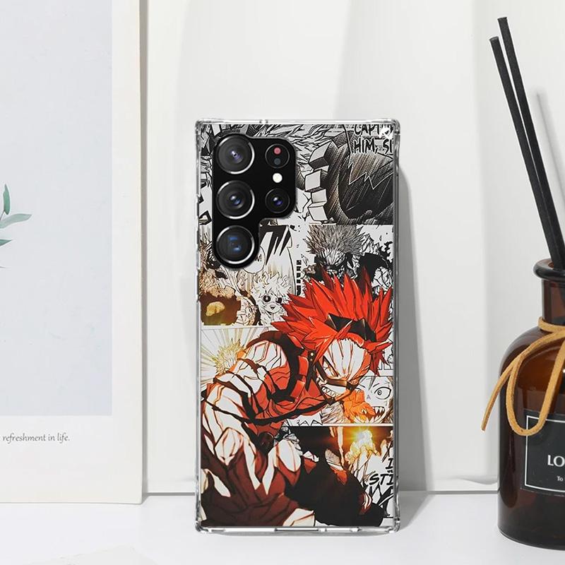 My Hero Deku Phone Case For Samsung Galaxy S26 S25 Edge S24 FE S23 S22 Ultra S21 Plus S20 + Art Fundas Back Cover Galaxy S25 Edg
