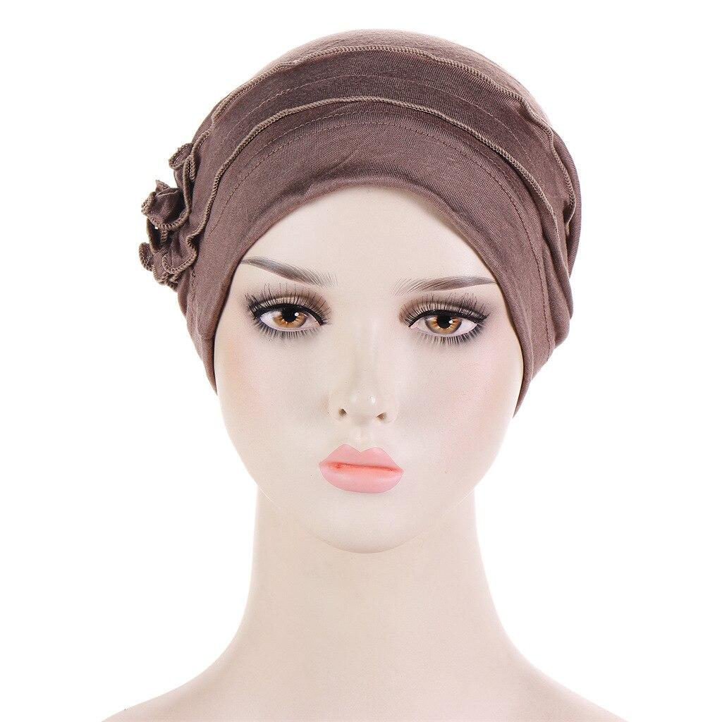 Fashion Women Flower Turban Cap
